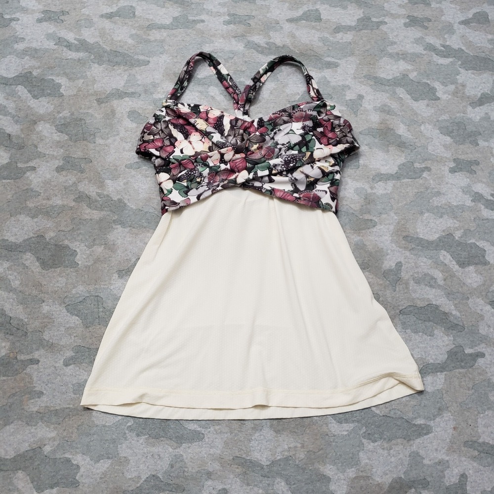 Lululemon Athletica Top Womens 8 Beige Sleeveless